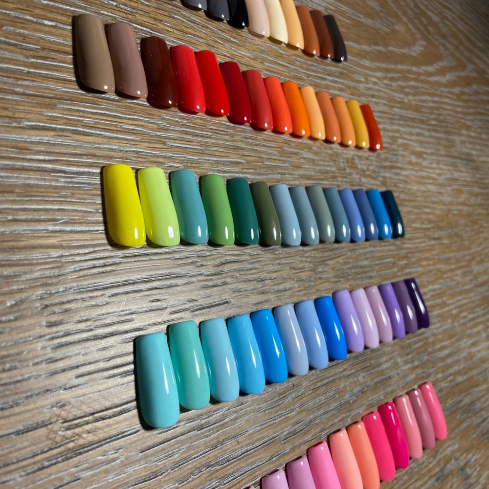 Solid Color Press-On Nails